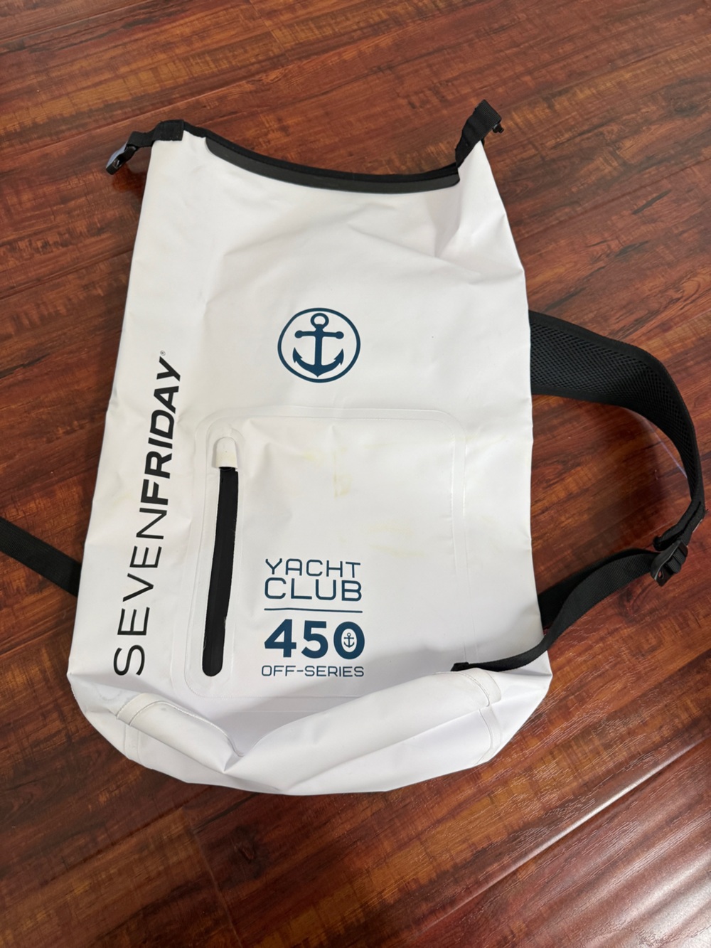 Seven Friday White Yacht Club 45L Off-Series Duffle Bag